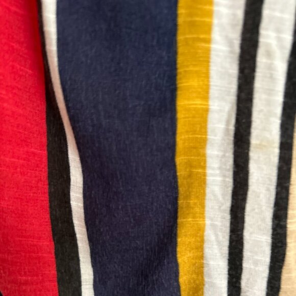 INC International Concepts Womens PLUS Striped Smocked-Waist Maxi Dress 1X - Picture 8 of 11